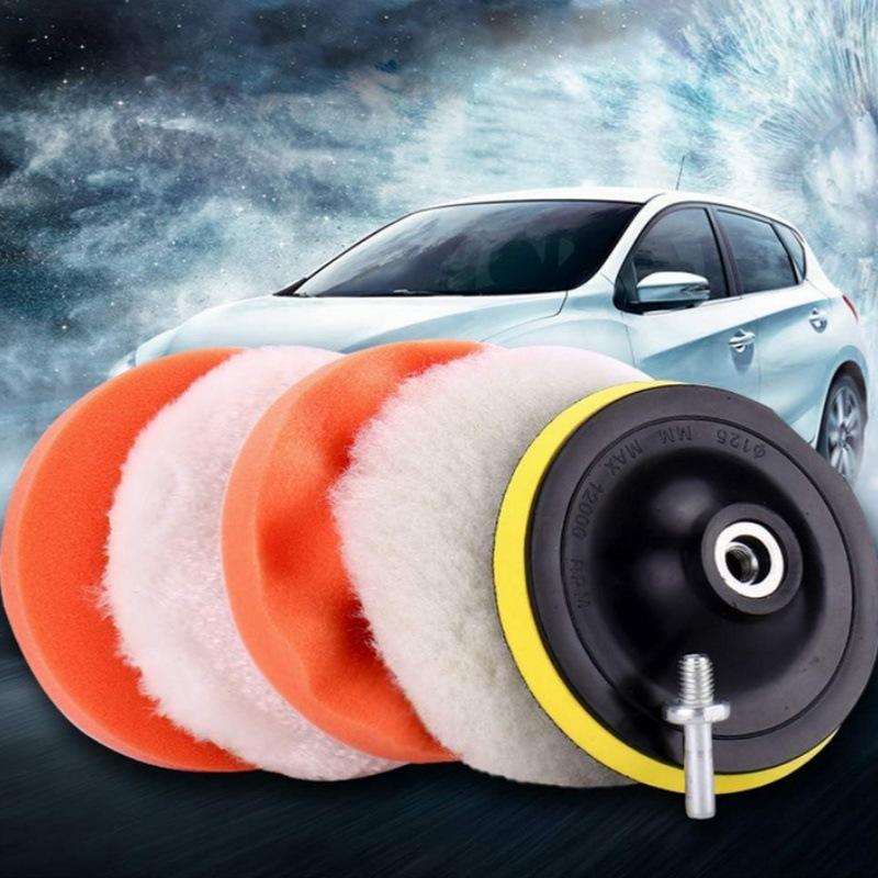 6Pcs Foam Pad Buffer Kit Polis - Polish Pad Set Buffer ulasan dan harga