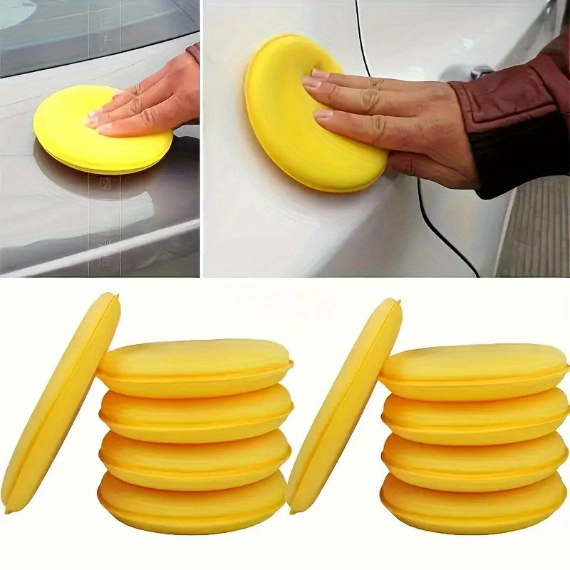 1/5PCS 10cm round Car Wax Appl - Wax Applicator Pad ulasan dan harga